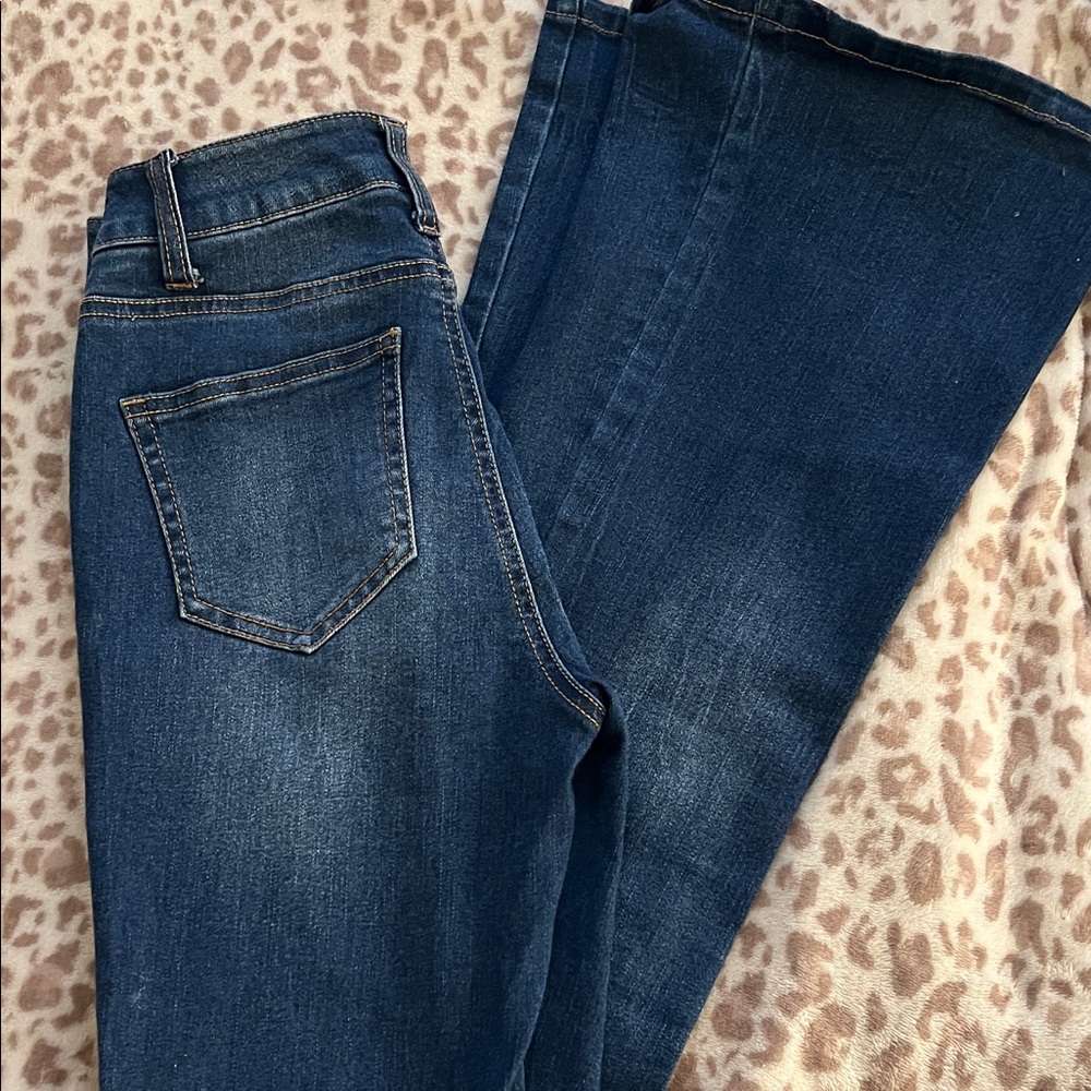 Women's Flare & Wide Leg Jeans - Blue